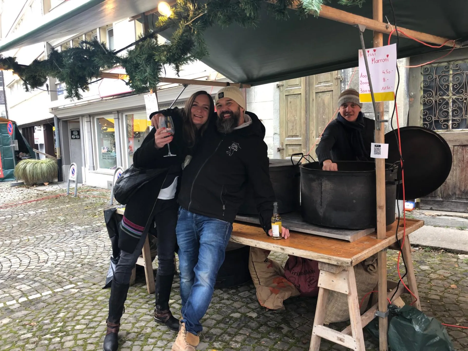 Heisse Marroni – ein Marktklassiker