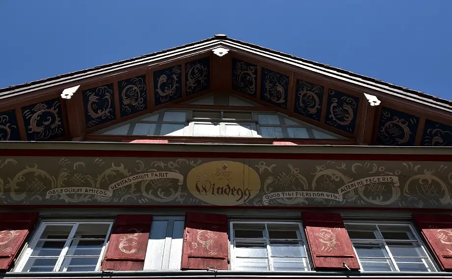 Historische Gasse in der Windegg